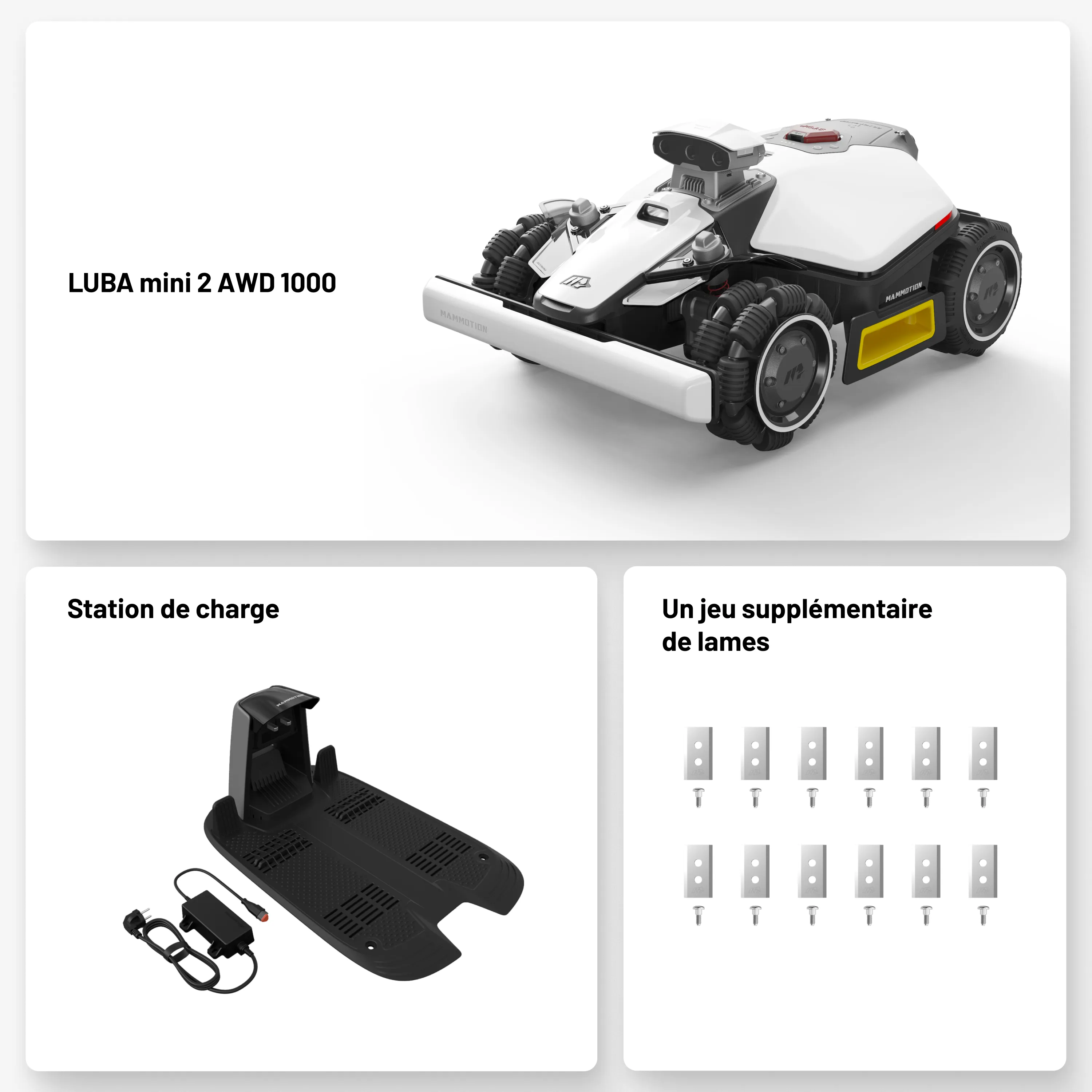 MAMMOTION LUBA mini 2 AWD 1000 - Image 6